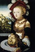 Lucas Cranach Salome oil